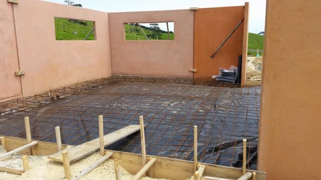 Preparing the concrete floor