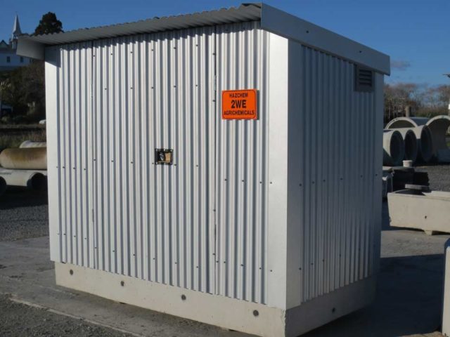 Chemical Storage Shed