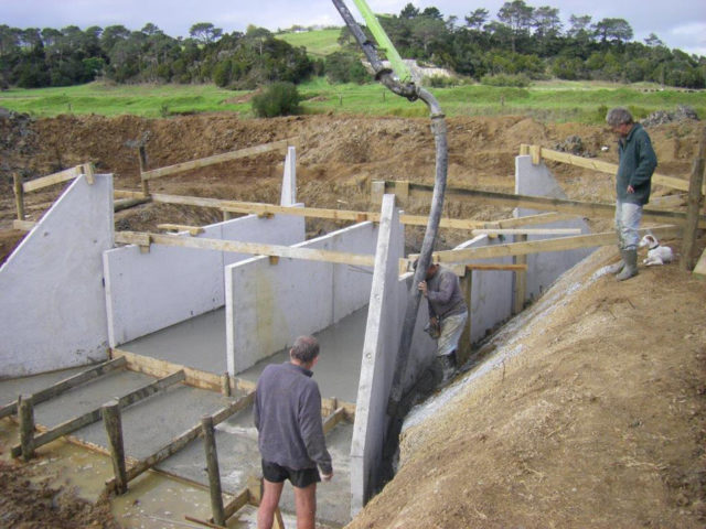 Flood Gate System in construction