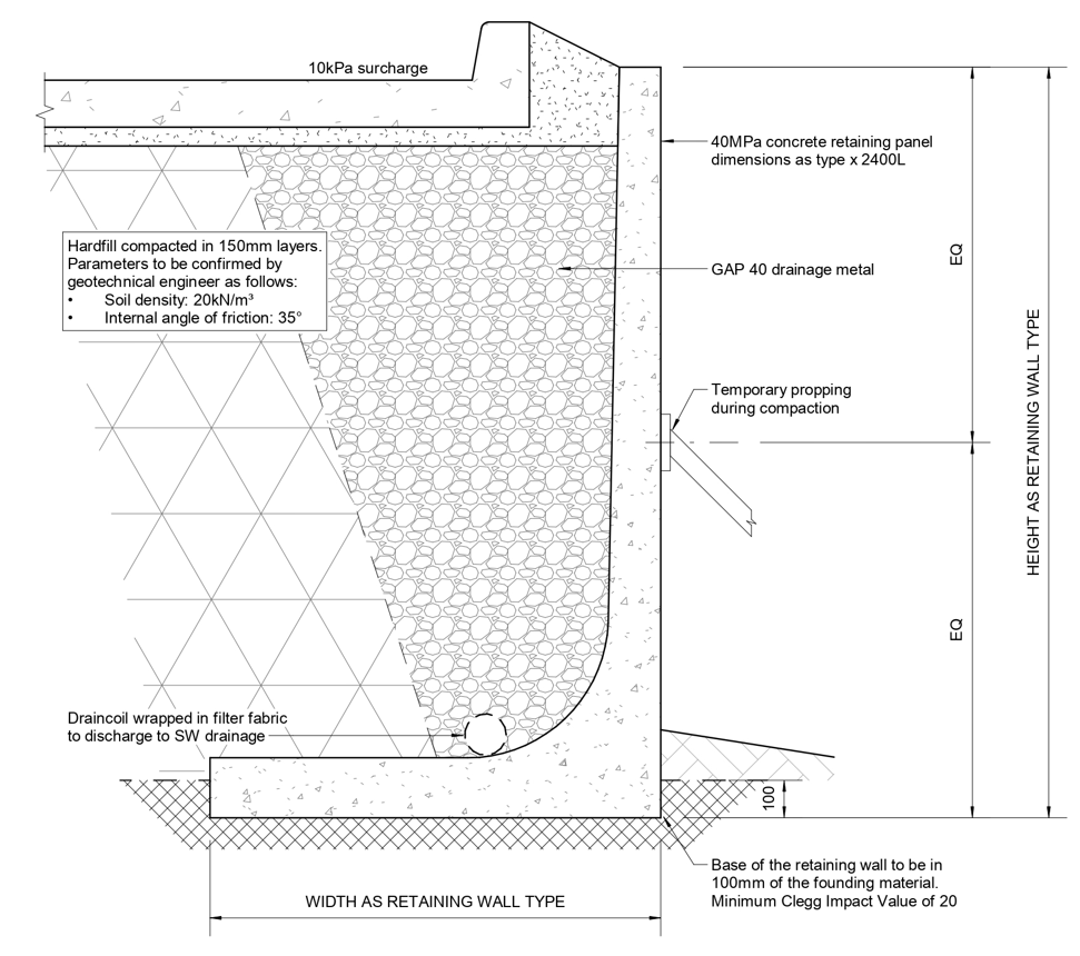 Wade L-Block Technical Drawing
