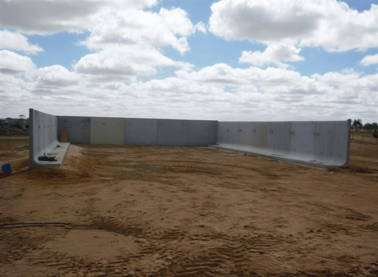 Wade L-Block's Egineered Self-Supporting Retaining Wall (1)