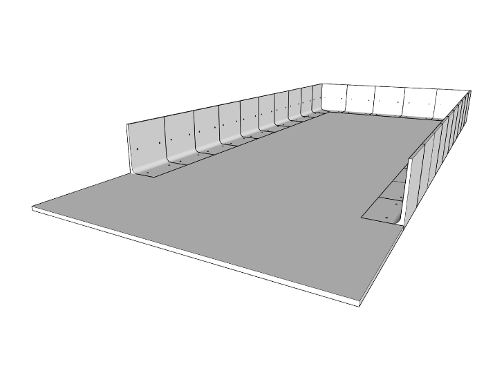 12.0 metre wide bunker