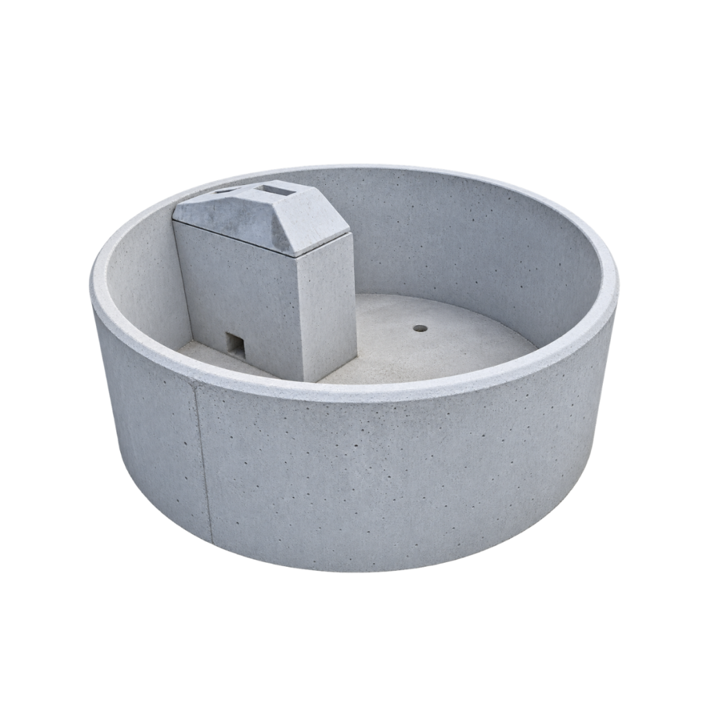 Wade Precast Concrete Troughs with Ball Cock Protectors