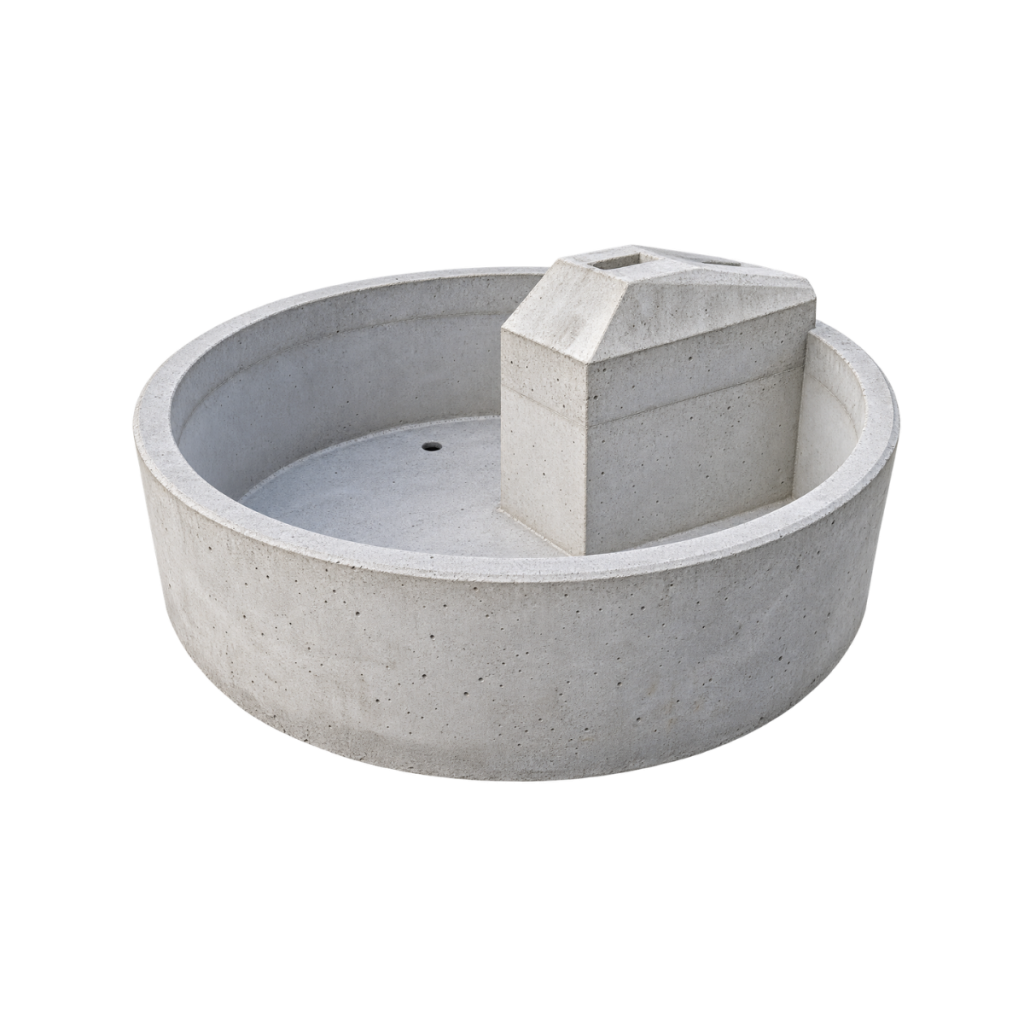Wade Precast Concrete Troughs with Ball Cock Protectors