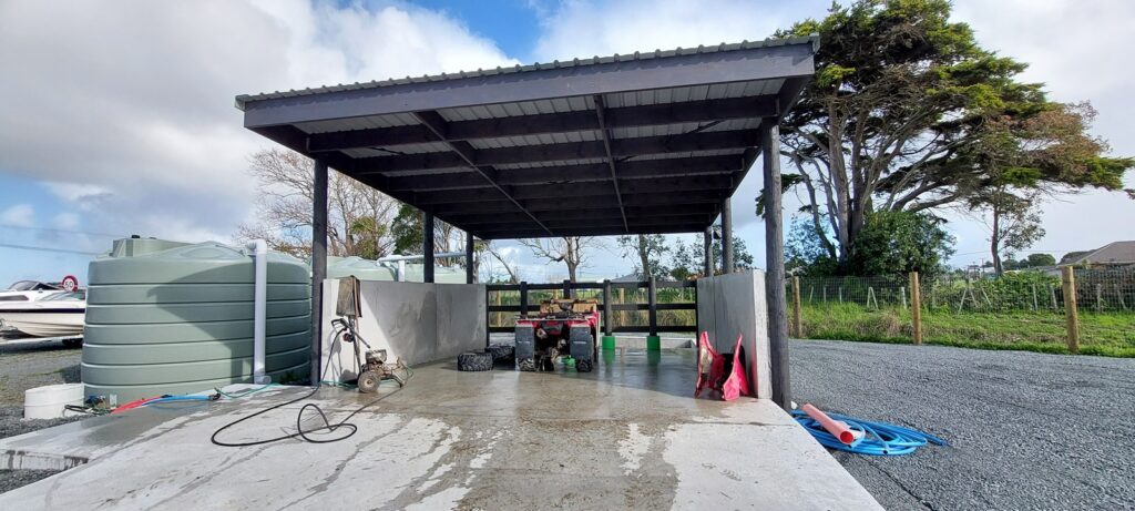 Dargaville Honda, Precast Concrete Washbay (4)
