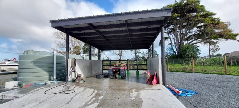 Dargaville Honda, Precast Concrete Washbay (4)