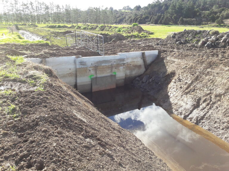 Wade Concrete Flood Gate