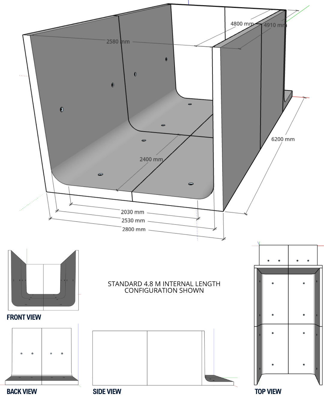 Wade Concrete No Pour Bunker Storage (6)