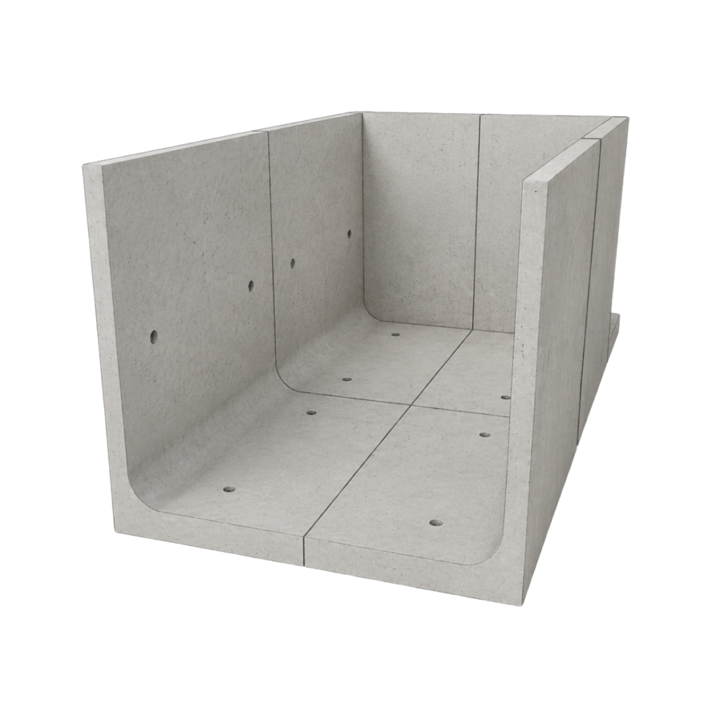 Wade Precast 'No-Pour' Storage Bunker