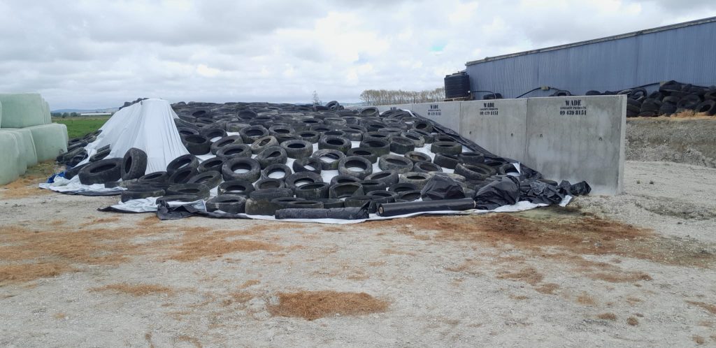 L Block, Self Supporting Retaining Wall Silage Bunker Rauwai, Northland (2)
