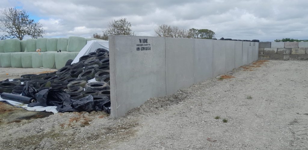 L Block, Self Supporting Retaining Wall Silage Bunker Rauwai, Northland (4)